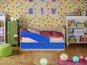 Кровать детская Бабочки 2,0 м в Усть-Тарке - ust-tarka.mebel-nsk.ru | фото