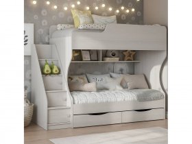 Кровать двухъярусная Каприз-22 КПР.22 в Усть-Тарке - ust-tarka.mebel-nsk.ru | фото