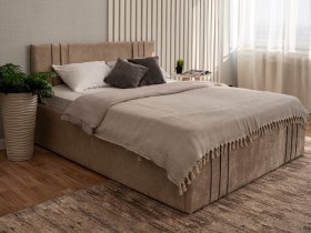 Кровать двуспальная 1,4м с подъем. мех. Леванте в Усть-Тарке - ust-tarka.mebel-nsk.ru | фото