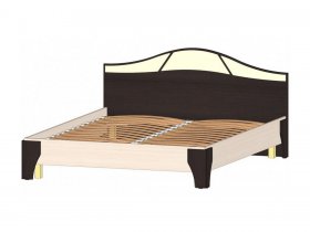 Кровать двуспальная 1,6 м Верона (Линаура) в Усть-Тарке - ust-tarka.mebel-nsk.ru | фото