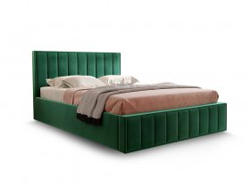 Кровать мягкая 1,6 Вена стандарт, вар.1 в Усть-Тарке - ust-tarka.mebel-nsk.ru | фото
