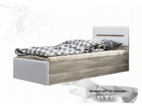 Кровать односпальная Наоми КР-12 в Усть-Тарке - ust-tarka.mebel-nsk.ru | фото