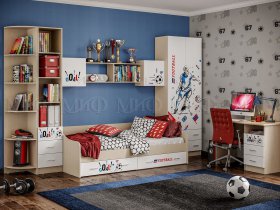 Модульная спальня Вега NEW Boy в Усть-Тарке - ust-tarka.mebel-nsk.ru | фото