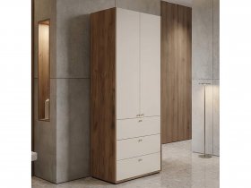 Шкаф двухстворчатый c ящиками Орма в Усть-Тарке - ust-tarka.mebel-nsk.ru | фото
