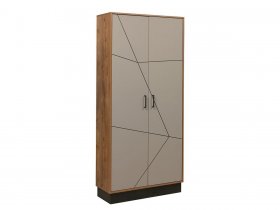 Шкаф двухстворчатый комбинированный для одежды Гамма  54.14 в Усть-Тарке - ust-tarka.mebel-nsk.ru | фото