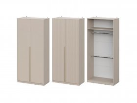 Шкаф ШК-100 Эккервуд (меланж) в Усть-Тарке - ust-tarka.mebel-nsk.ru | фото