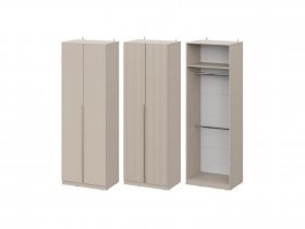 Шкаф ШК-75 Эккервуд (меланж) в Усть-Тарке - ust-tarka.mebel-nsk.ru | фото