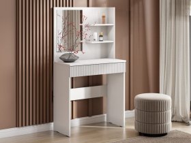 Стол туалетный Эккервуд (белый) в Усть-Тарке - ust-tarka.mebel-nsk.ru | фото