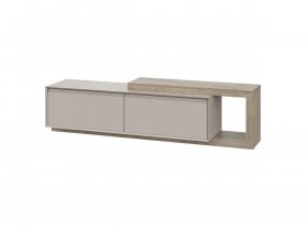 Тумба под ТВ 22 J-КШ Этна (дуб эндгрей/кашемир) в Усть-Тарке - ust-tarka.mebel-nsk.ru | фото