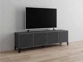 Тумба под ТВ Парус-10 (графит/гранит лофт) в Усть-Тарке - ust-tarka.mebel-nsk.ru | фото