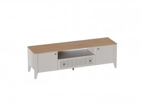 Тумба широкая 2дв. 1ящ. Валенсия (гостиная) в Усть-Тарке - ust-tarka.mebel-nsk.ru | фото