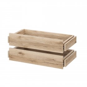 Ящик (комплект из 2 штук) Брауни (дуб делано) в Усть-Тарке - ust-tarka.mebel-nsk.ru | фото